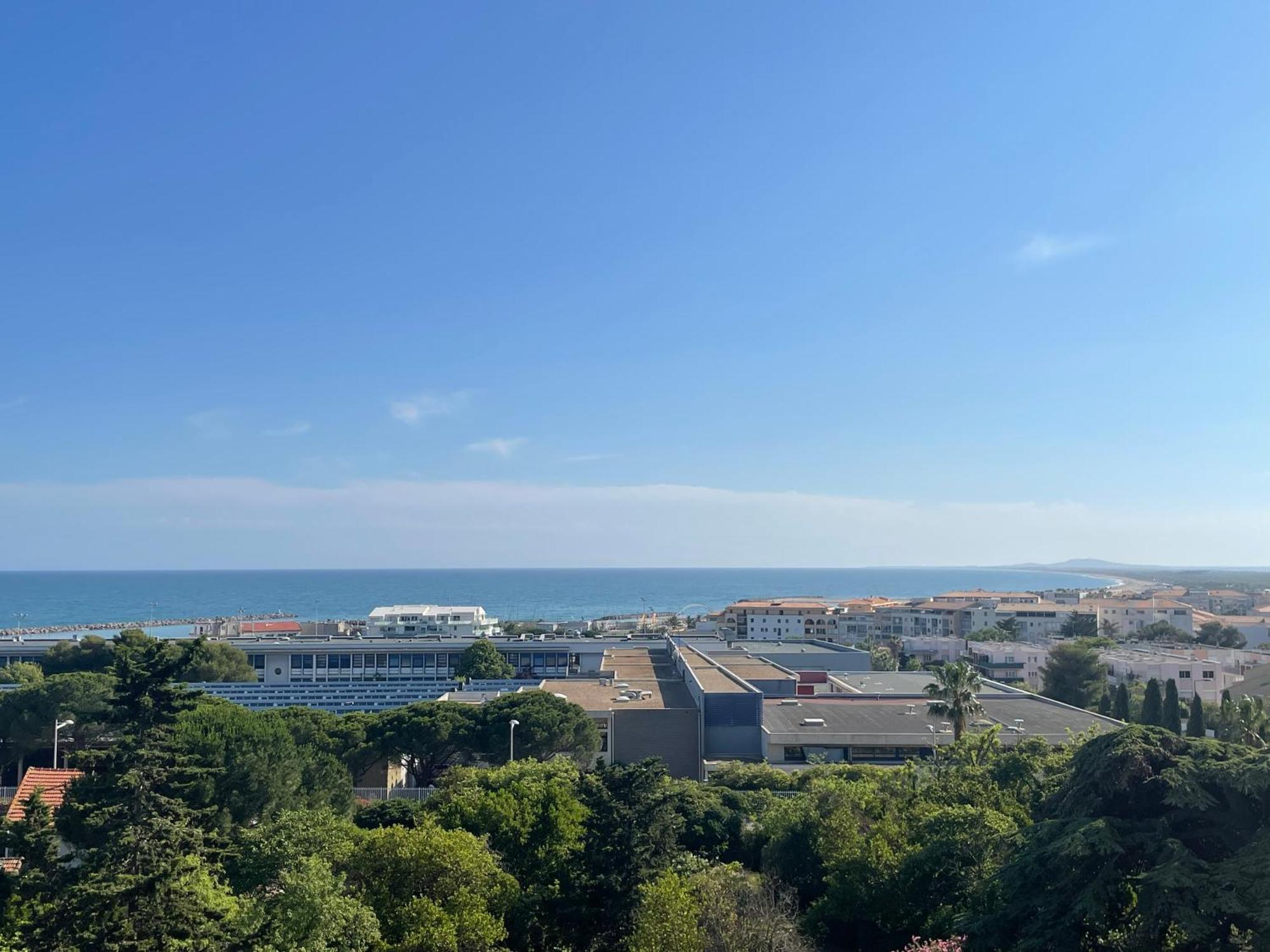 Spacieux T3 Terrasse Vue Mer Sete Exterior photo