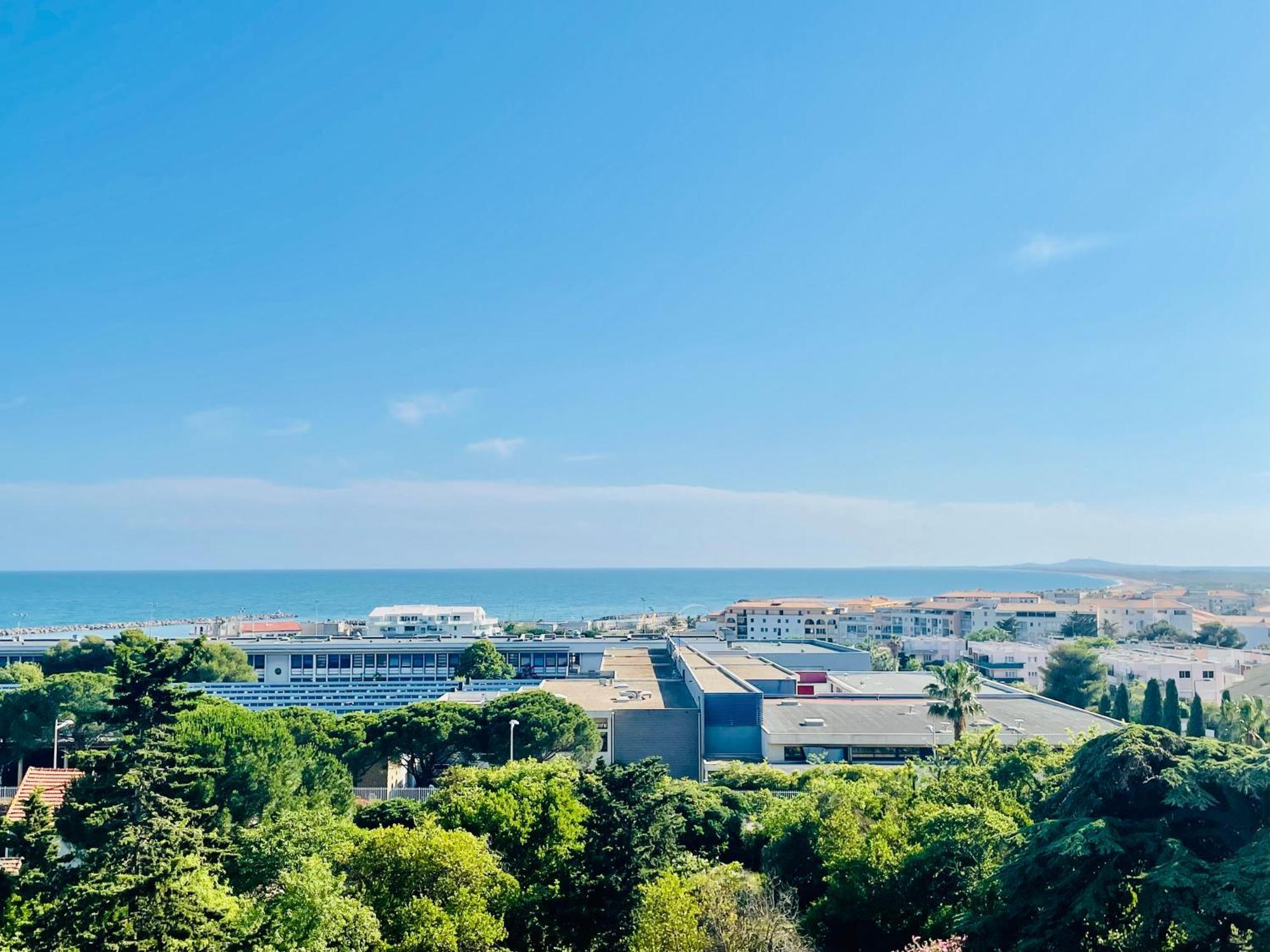 Spacieux T3 Terrasse Vue Mer Sete Exterior photo